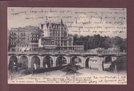LAUSANNE - Grand Pont Maison Mercier - 1905 // léger pli //