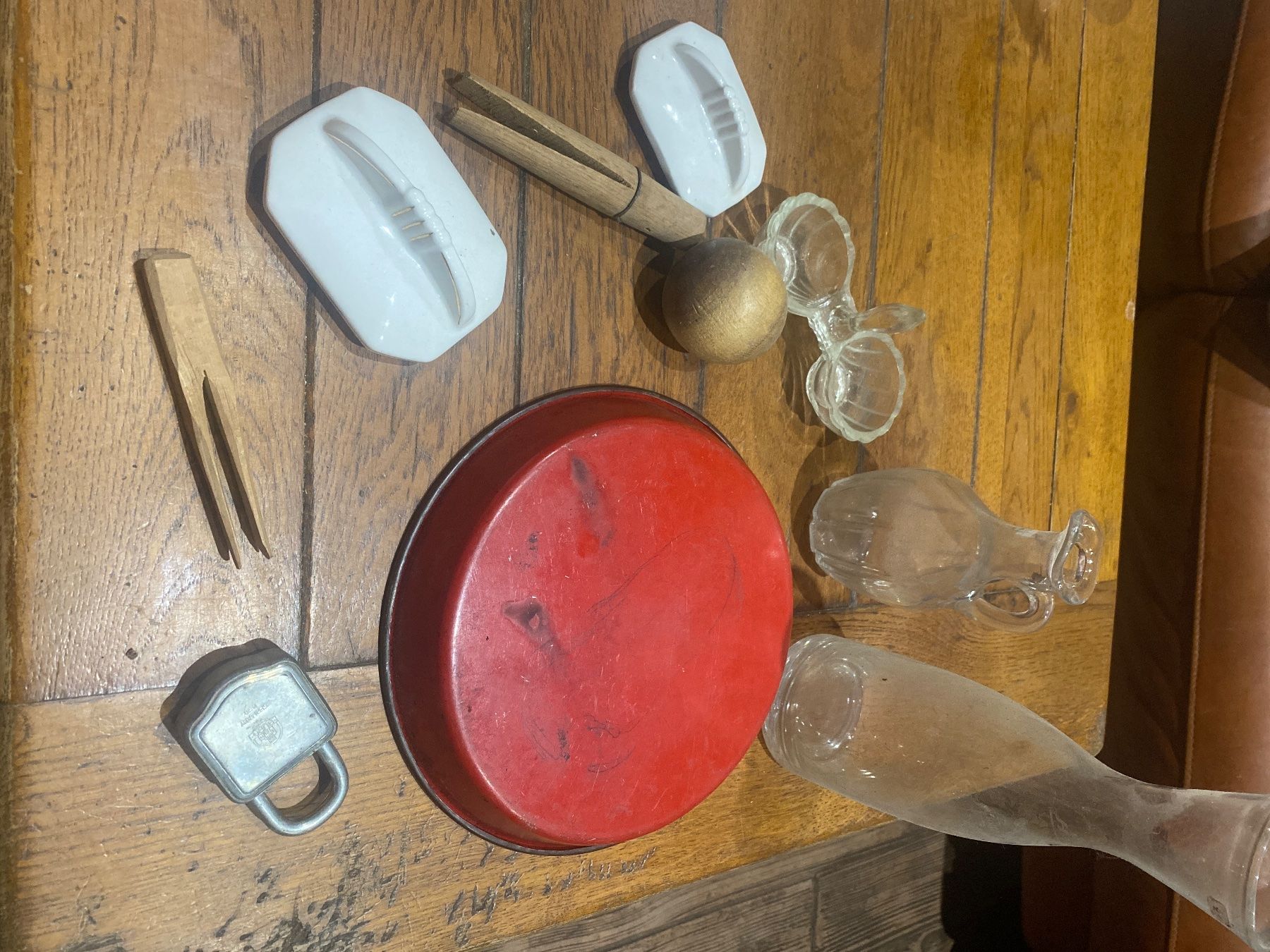 Kerzenständer: Lot divers anciens flohmarkt – Gebraucht aus Lajoux JU von Briard0 2