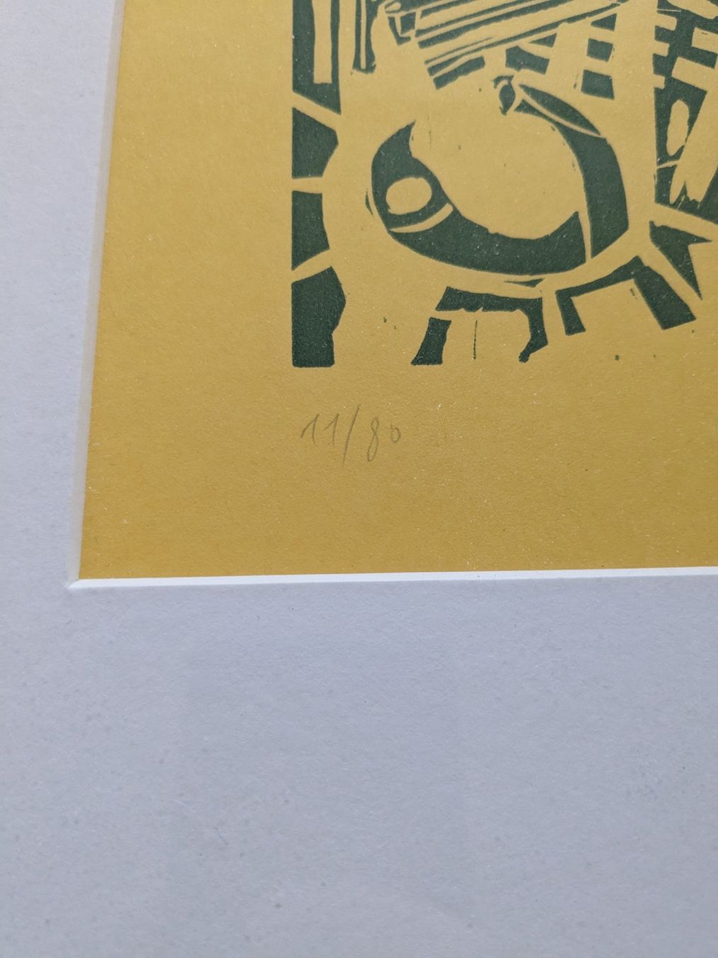 Xilografie: Druck von Rolf Winnewisser handsigniert – Usato da Zürich venduto da mikki.zh 4