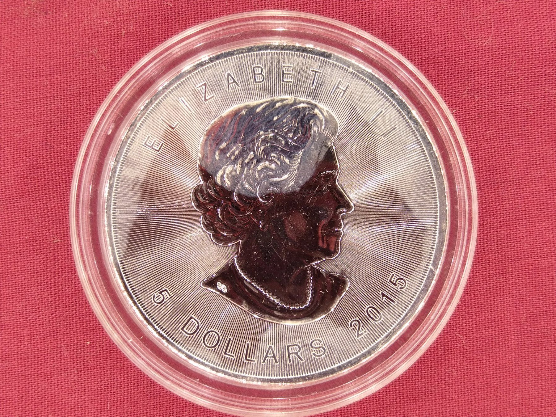 Alle Münzen: Silber Maple Leaf 1 oz - 2015 – Gebraucht aus Dättlikon von Quarz58 2