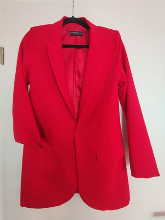 Roter Blazer von Cristina Gavioli, Gr. S – Zustand wie neu!