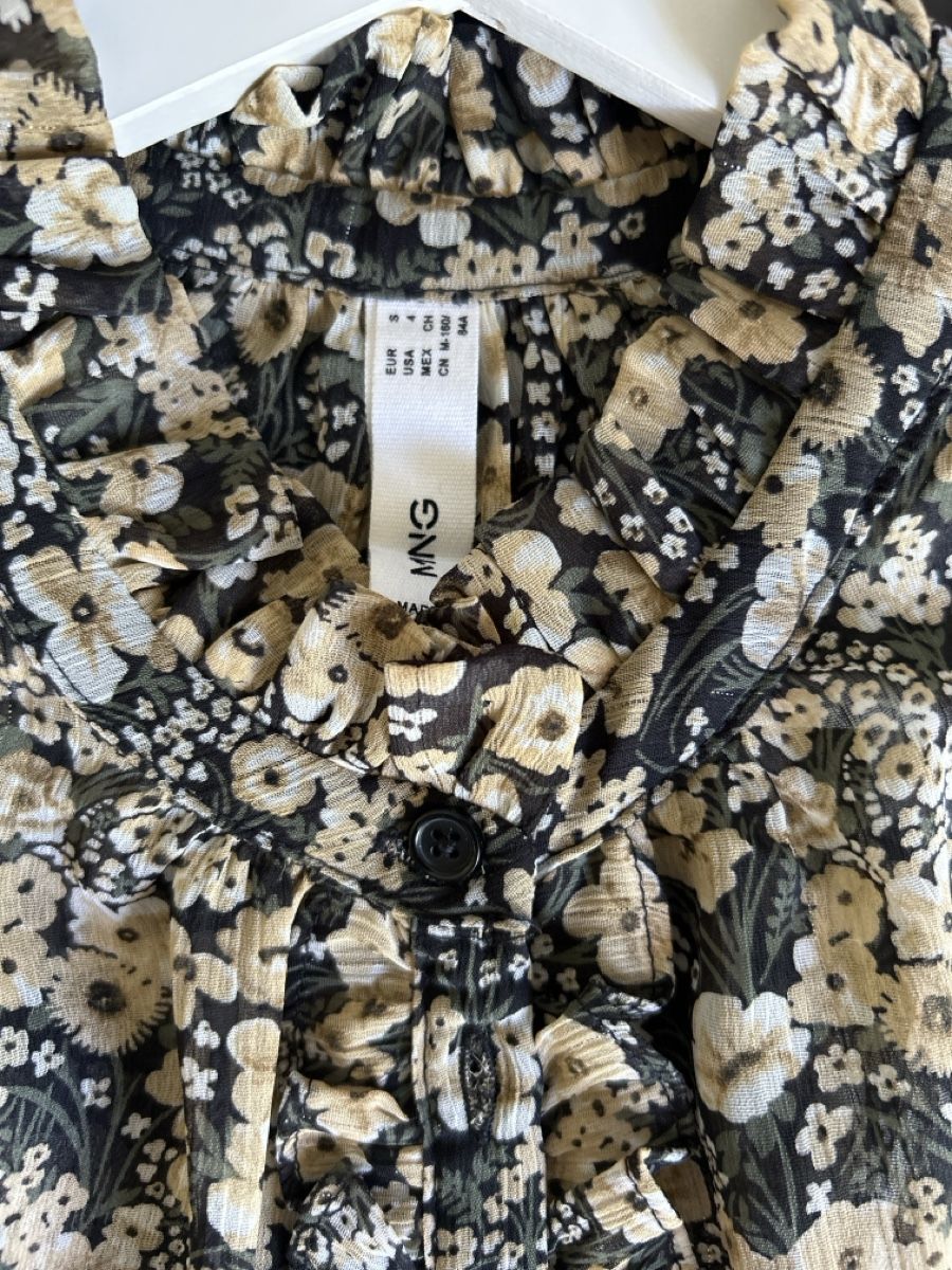 Mango Camicette: Mango Blumenmuster Bluse, Grösse S – Nuovo (secondo la descrizione) da Zürich venduto da zidi06 2
