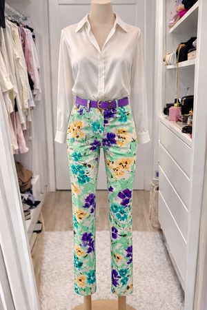 Marella Max Mara Hose Baumwolle Gr.34 I