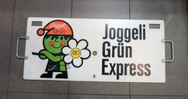 SBB Sonderschild Tafel Ausstellung «Grün 80» Basel - RARITÄT