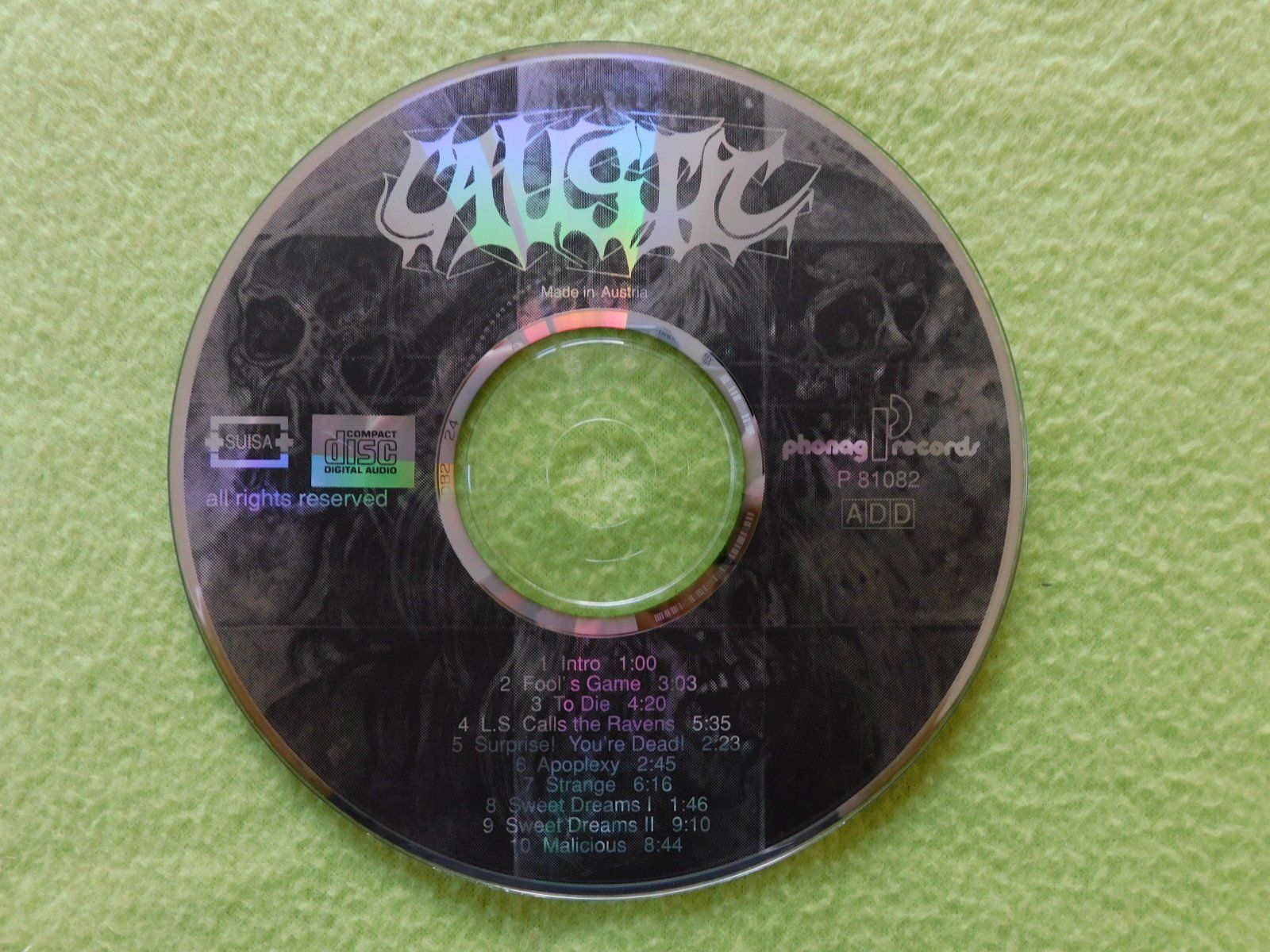CD: Caustic - Malicious - Ultra rare Swiss CD – Usato da Emmenbrücke venduto da keep-vinyl-alive 6