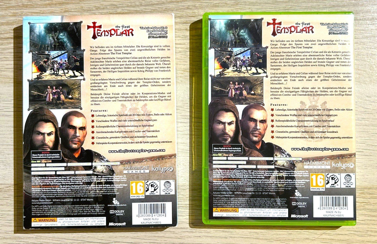 Microsoft Spiele: The First Templar Xbox 360 – Gebraucht aus St. Gallen von Alpine.Arcade 2