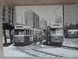 Strassenbahn Foto 11x8 Milano 1973