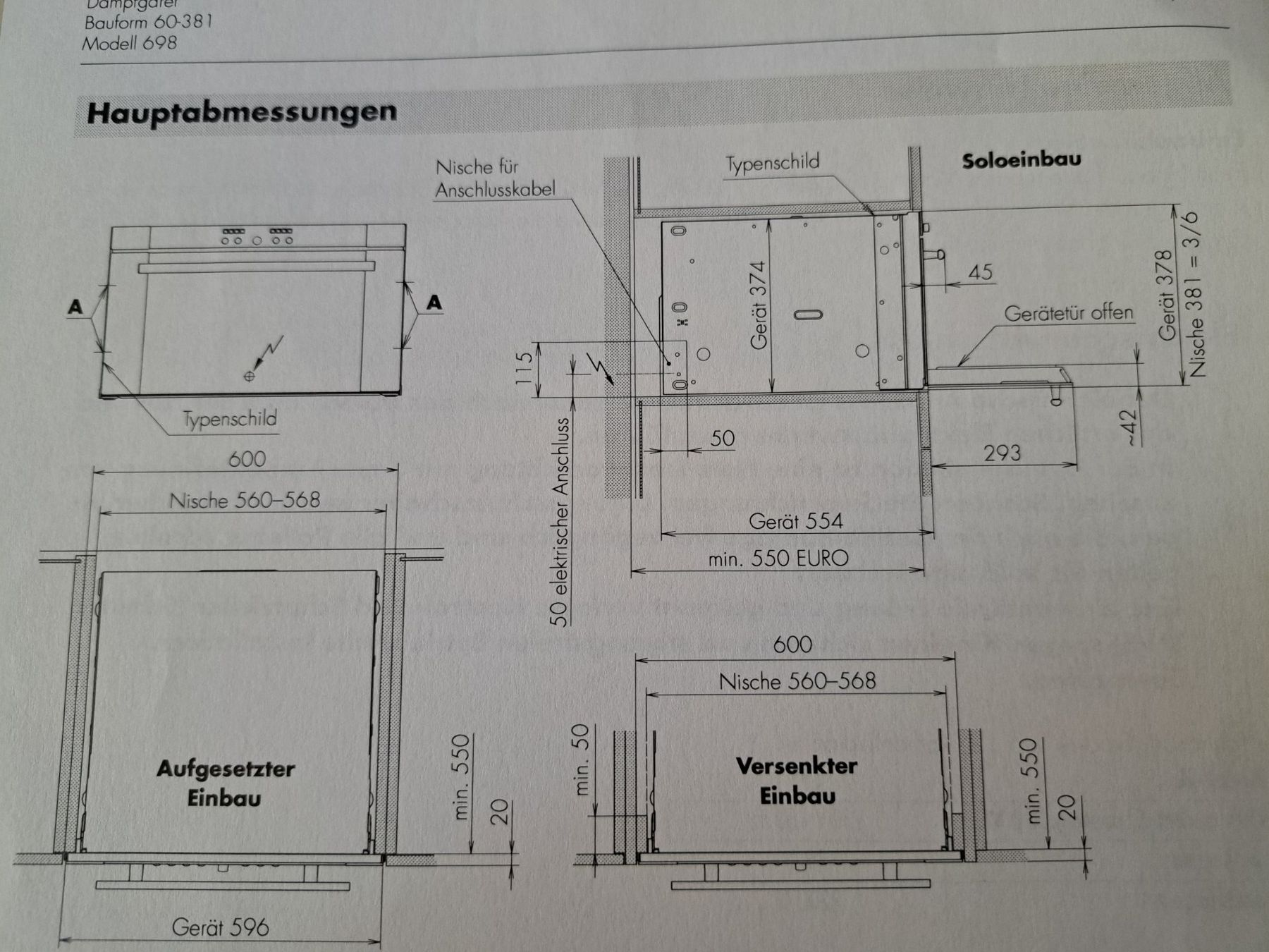 V-Zug Elettrodomestici da cucina: V-ZUG Steamer ST-S/60 2000W – Nuovo (secondo la descrizione) da Tegerfelden venduto da Spick67 6