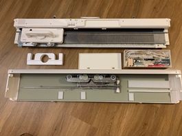 Fein-Strickmaschine Silver Reed SK840 mit Doppelbett SRP60N