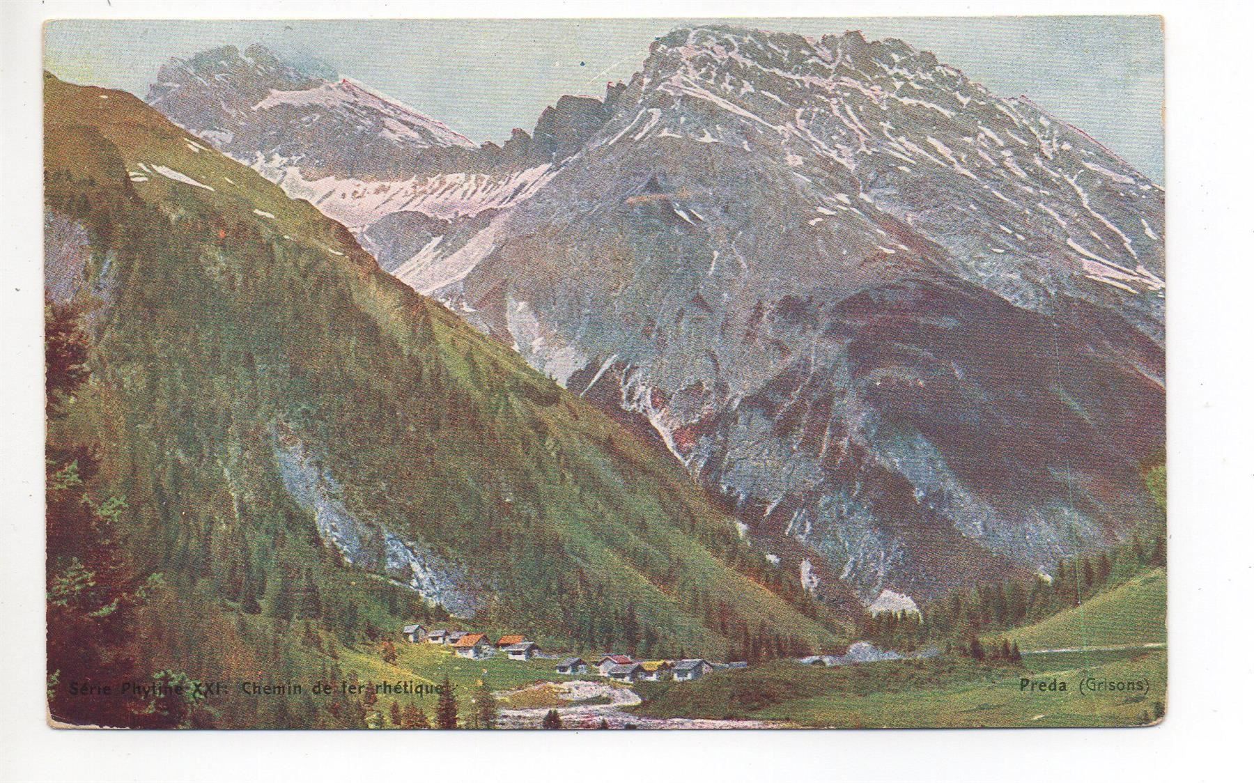 Ansichtskarten: PREDA Albulabahn – Neu (gemäss Beschreibung) aus Jona von philajona