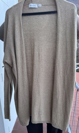 Cardigan beige taglia L 44/46