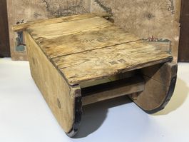 Antiker Kinder Holz-Schlitten Füdlitrucke aus 19 Jh. RAR!