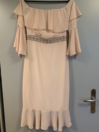 Cocktailkleid in Nude XS