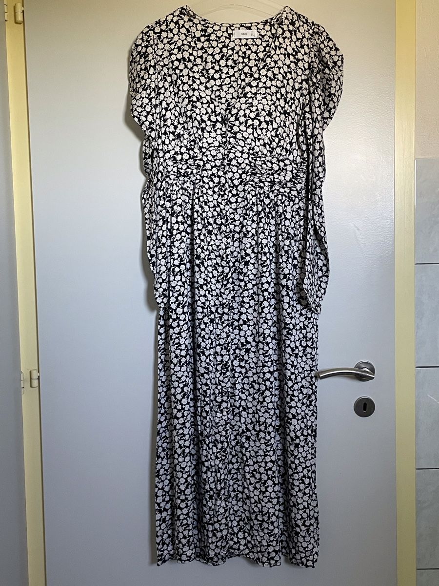 Mango Vestiti: Robe longue en viscose Mango fleurie, taille S - Neuve – Nuovo e nell'imballaggio originale da Vuadens venduto da Nina11 1