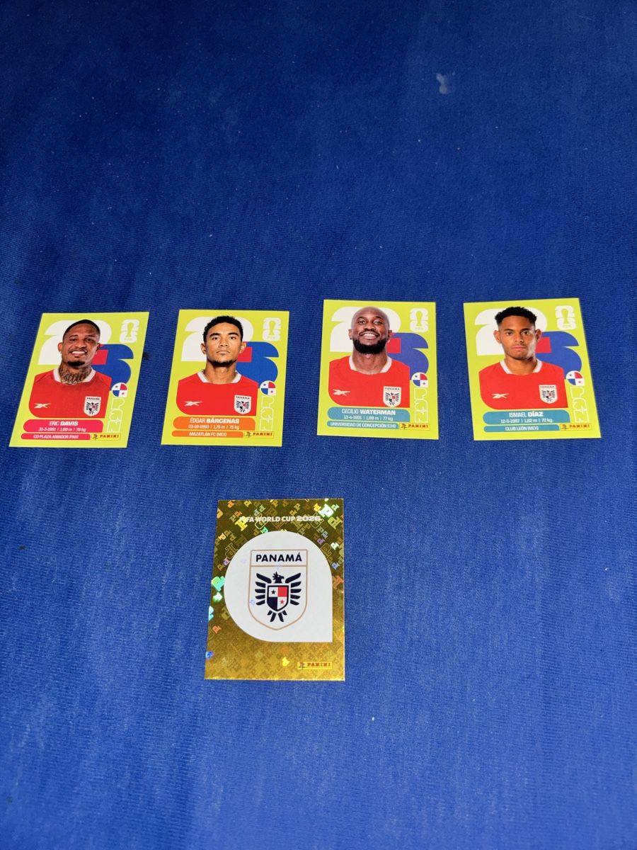 Panini Carte collezionabili: Panama 5x panini – Nuovo (secondo la descrizione) da Olten venduto da Melxnie_46