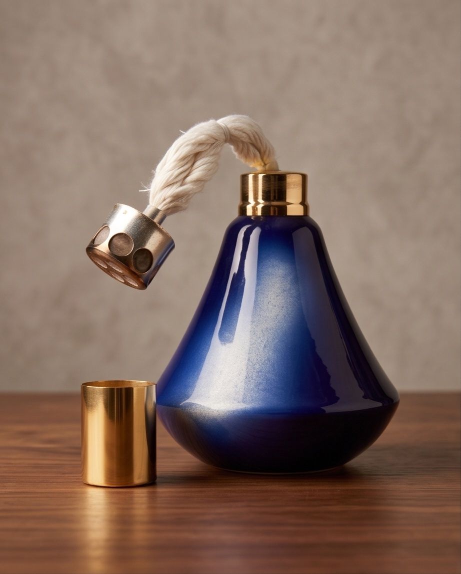 Duftöldiffusoren: Diffuseur de parfum vintage bleu cobalt et doré – Gebraucht aus Onex von La_Dolce_Vita 9