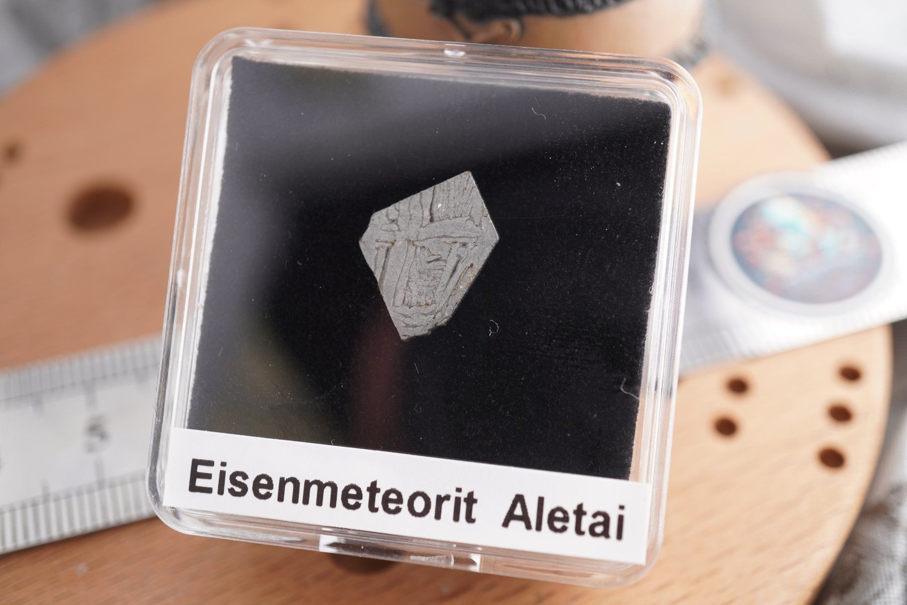 Mineralien & Heilsteine: Eisenmeteorit Scheibe   Aletai    Ab 1.- – Neu und originalverpackt aus Eschenbach SG von topstone 4