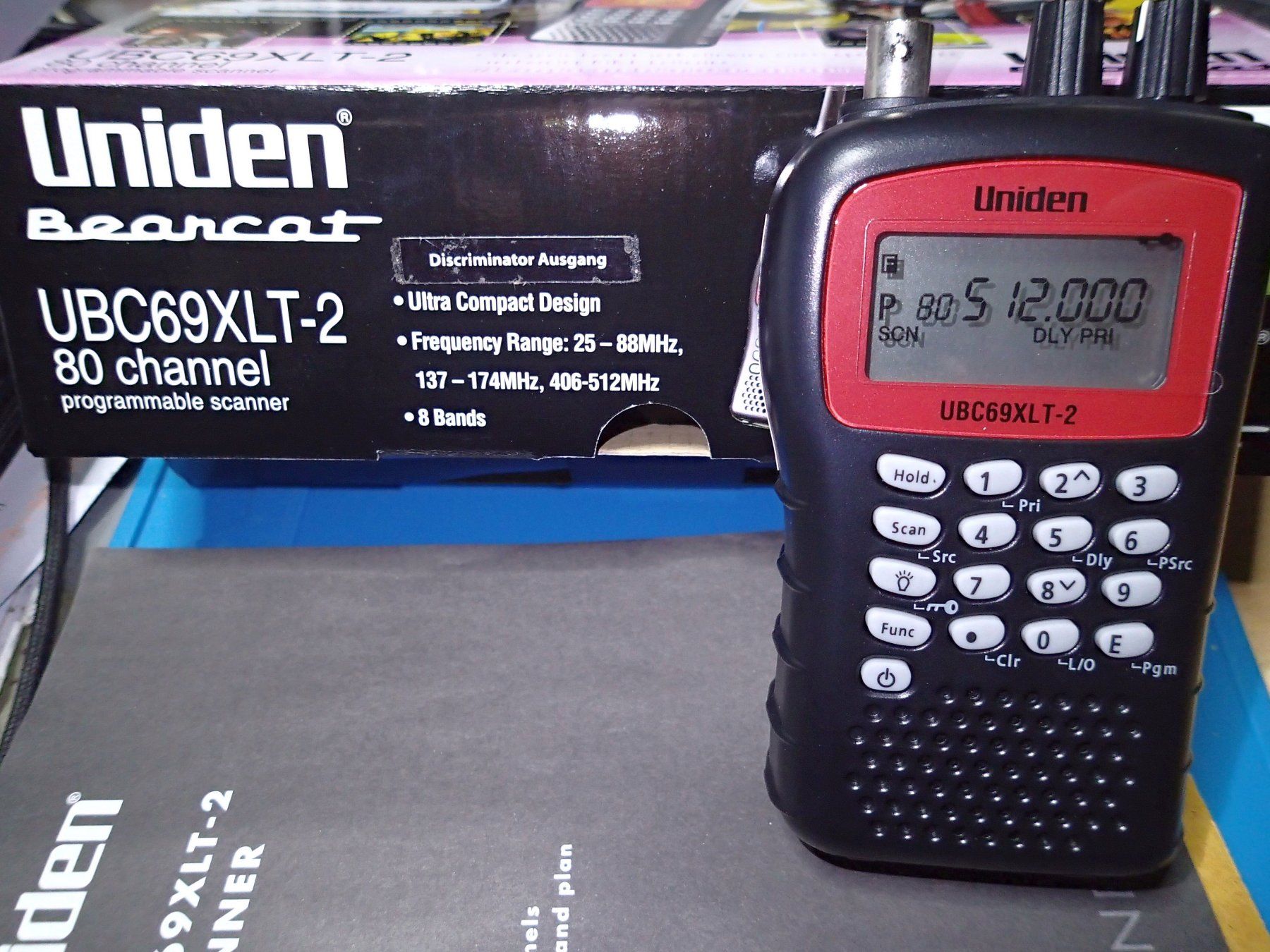Radiocomunicazione: Uniden Bearcat UBC-69XLT2 Handscanner – Nuovo (secondo la descrizione) da Zürich venduto da youelec 3