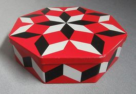 achteckige Kambly Blechdose - 60/70er Jahre