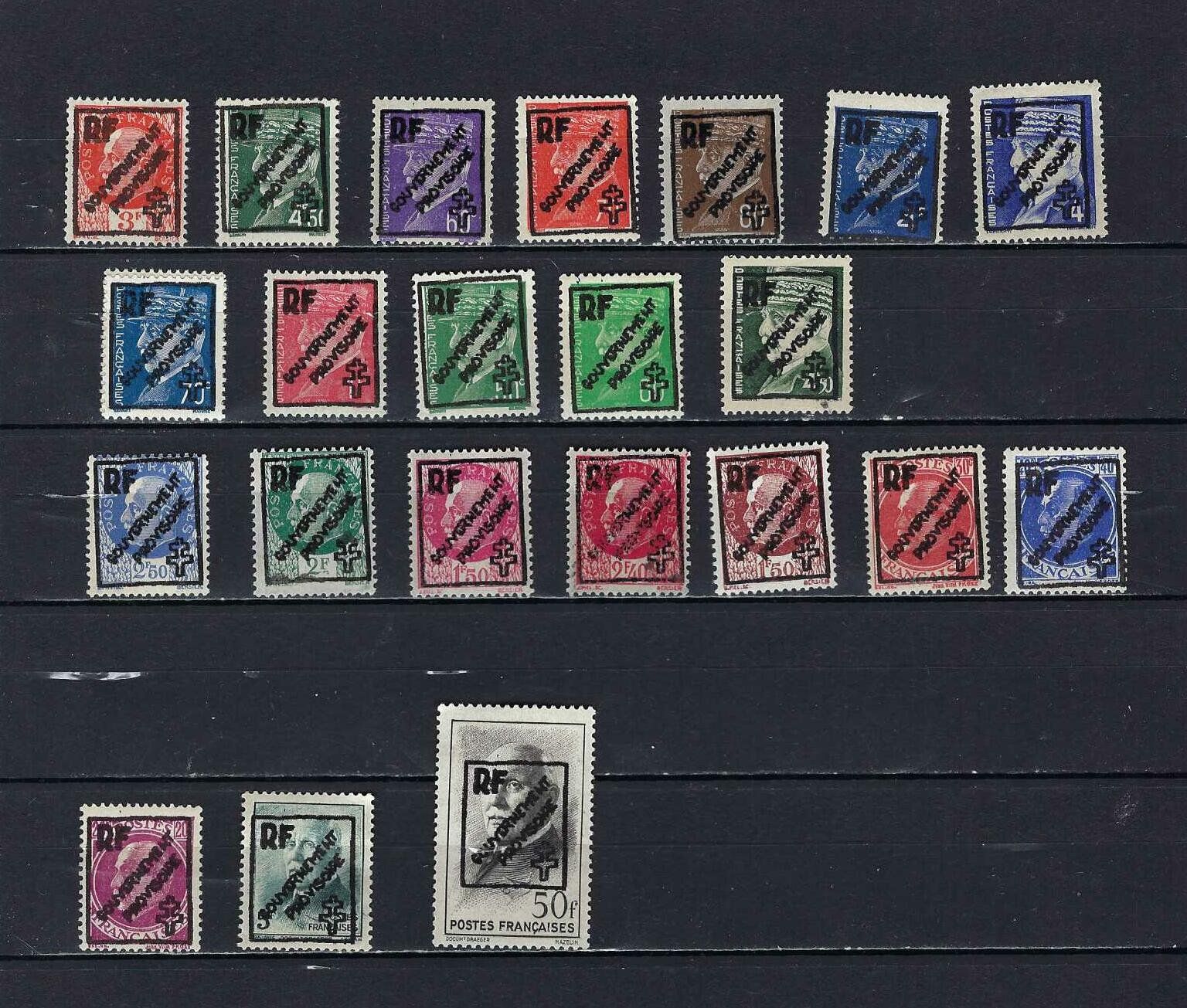 Tous les timbres: WKII Besetzung Frankreich ** – Neuf avec emballage d'origine à Altstätten SG par Nandodax