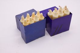 2 Pack antike Laternen Kerzen Laterne