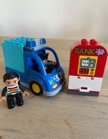 Lego Duplo Polizeiauto mit Bank und Figuren gebraucht