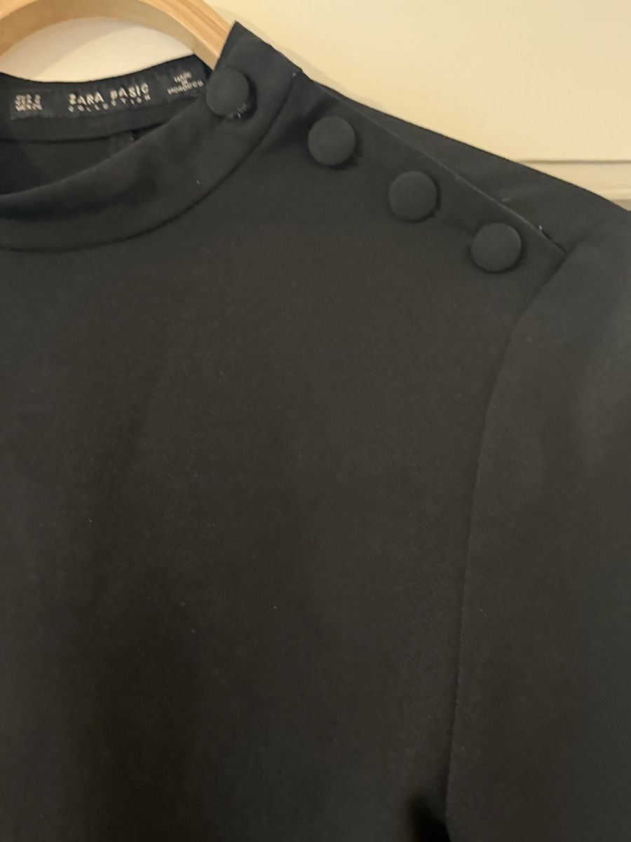 Zara Kleider: Zara Basic Kleid schwarz Grösse S mit Spitze – Neu (gemäss Beschreibung) aus Basel von zukk_ 1
