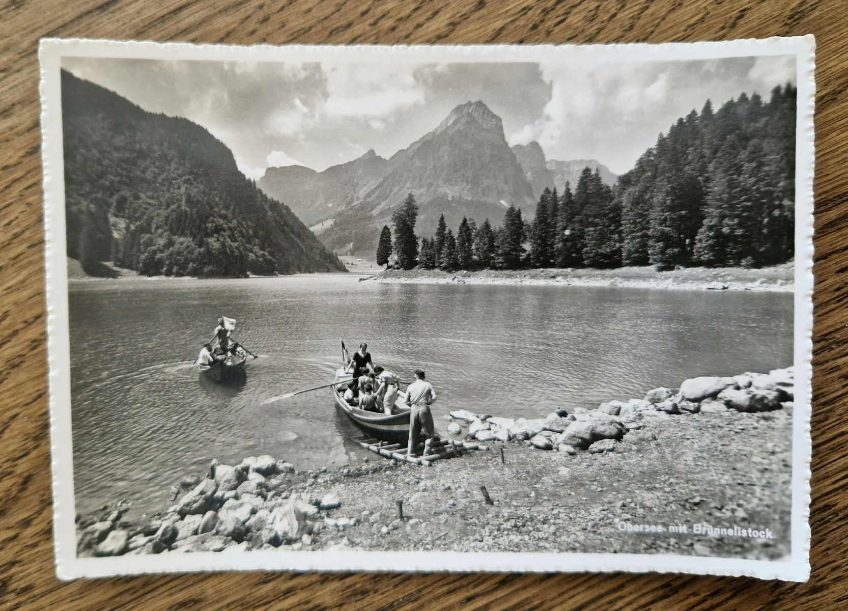 Cartoline postali: Stimmungsbild Obersee mit Brünnelistock – Usato da Ebikon venduto da Donar50