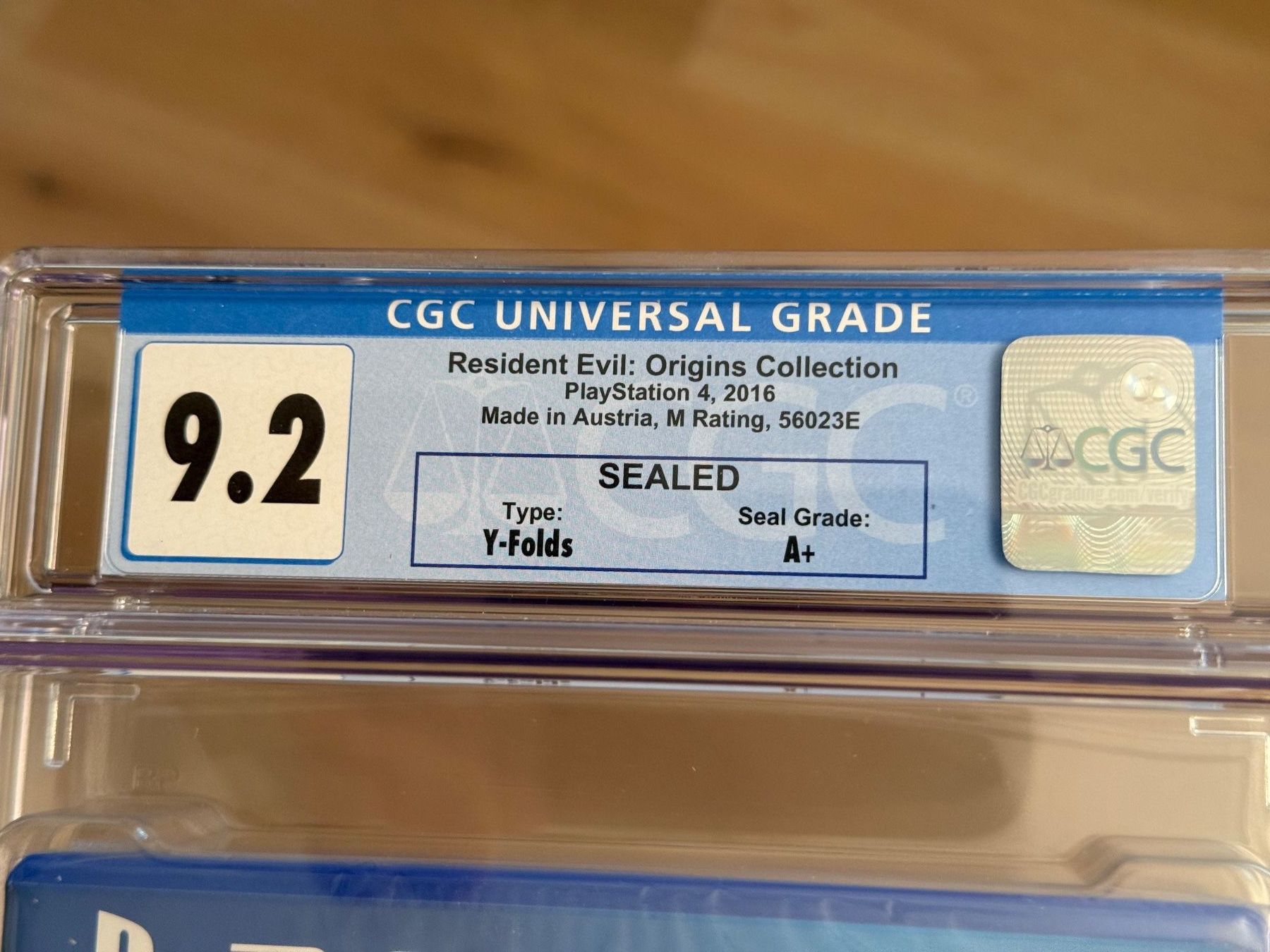 Giochi: Resident Evil Origins Collection USA CGC 9.2 A+  NO WATA PSA – Usato da Ebmatingen venduto da omgmrtea 2