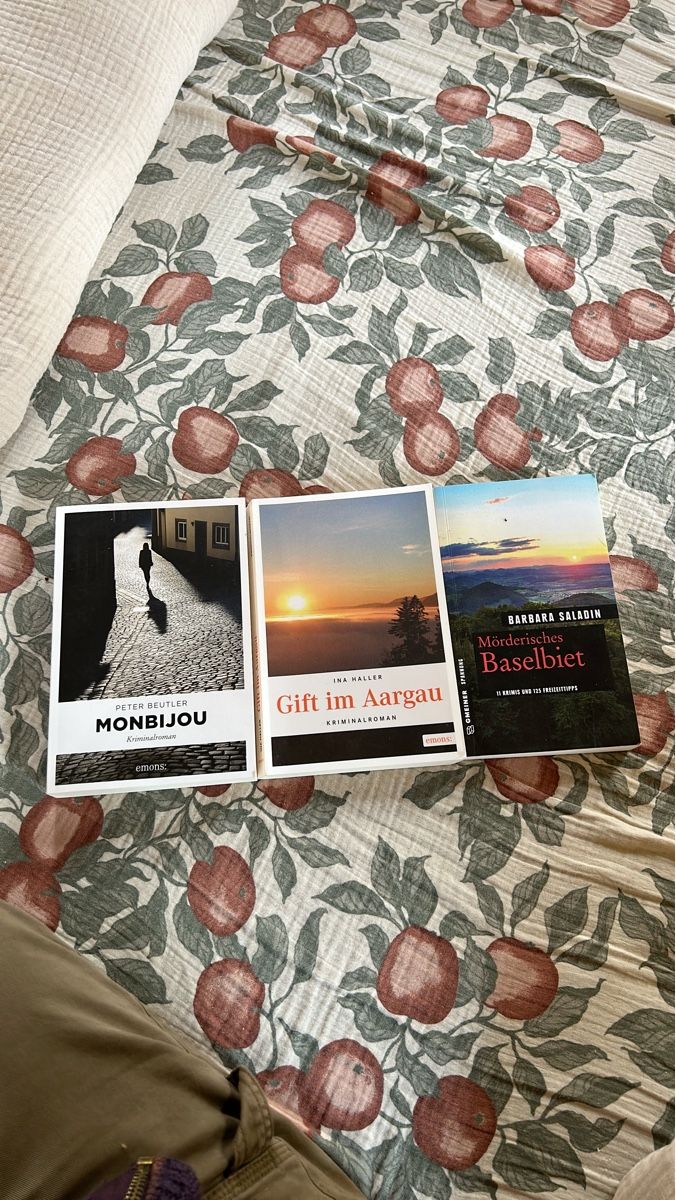 Libri: 3 Kriminalromane aus der Schweiz – Usato da densbüren venduto da Oldaden