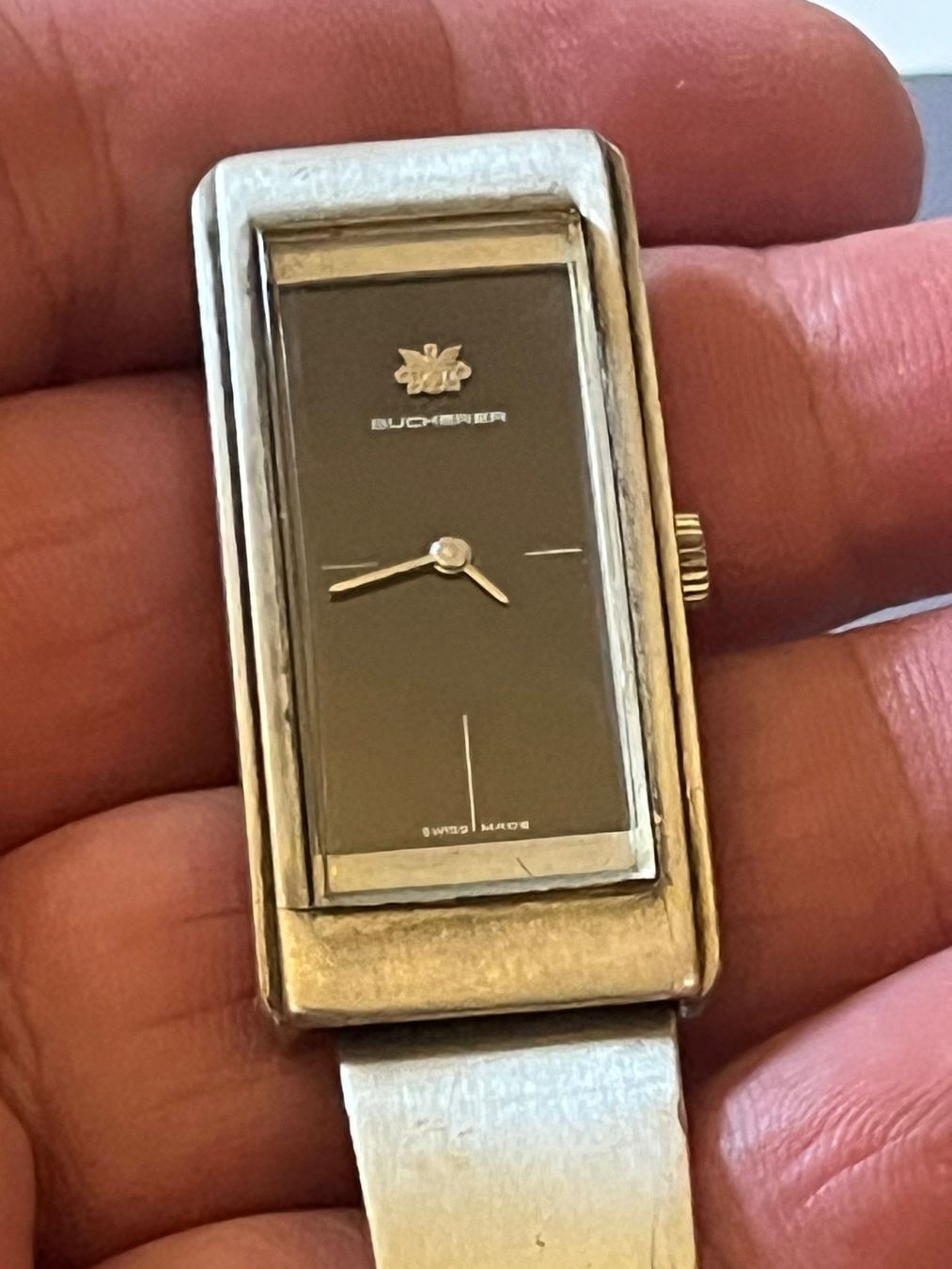 Bucherer Uhren: Bucherer vintage 925 très rare – Gebraucht aus GENEVE von hehakasapa 7