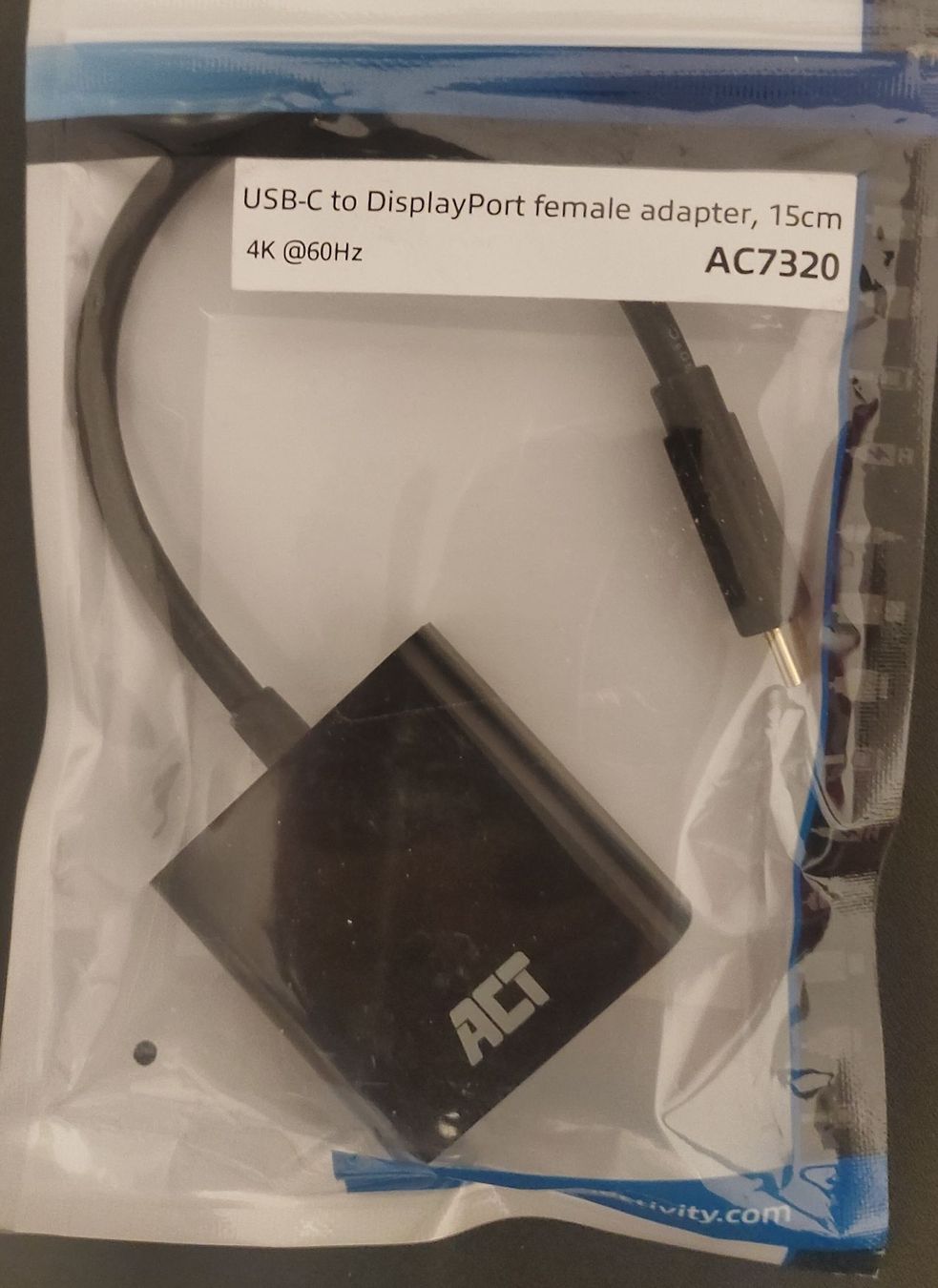 Unità & Adattatore: ACT USB-C to DisplayPort Adapter – Usato da Zürich venduto da fior95gran