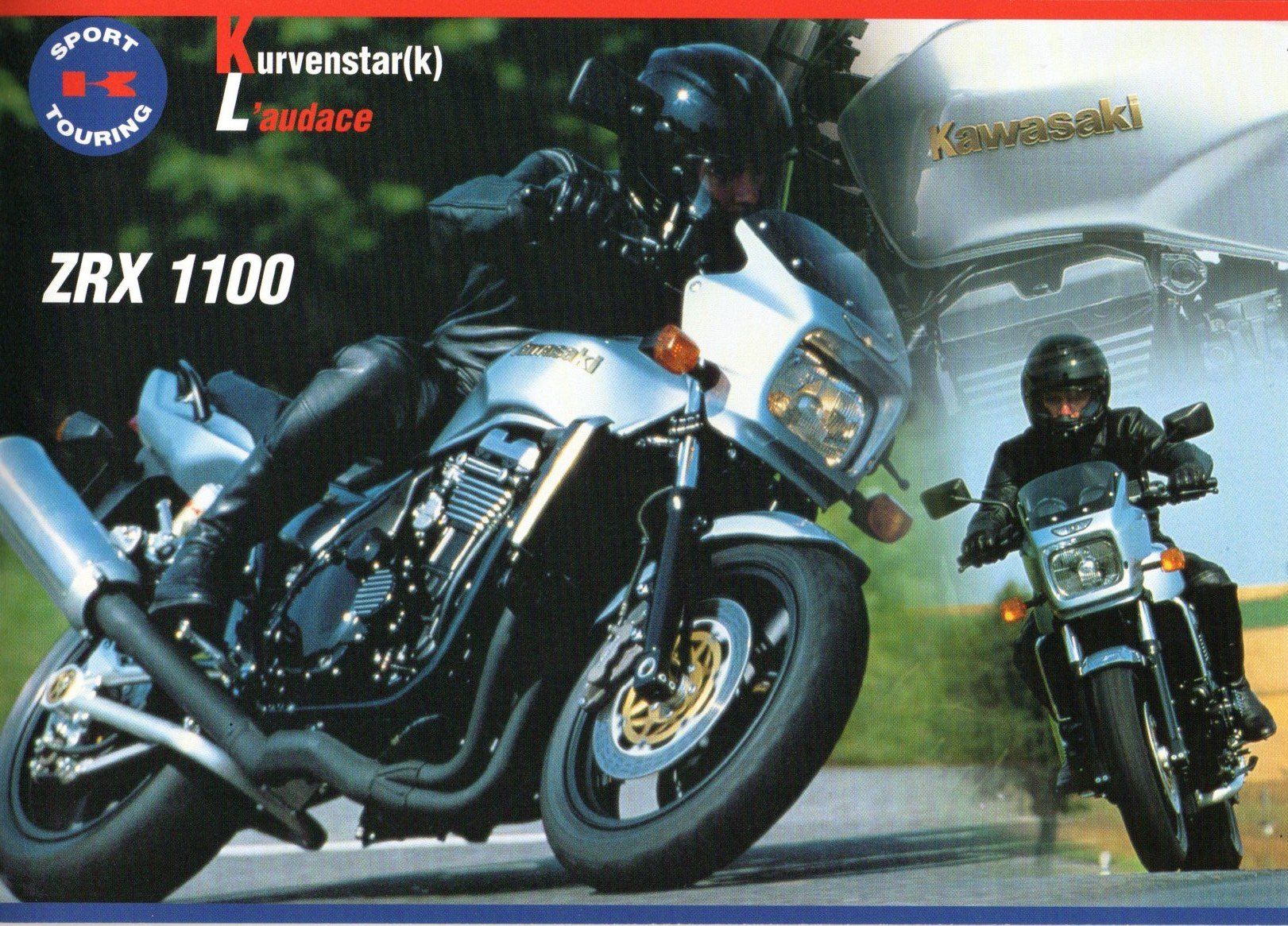 Kawasaki Strada: Kawasaki Modellprogramm 1998 - Originalprospekt – Usato da Malans GR venduto da Chueche427 4