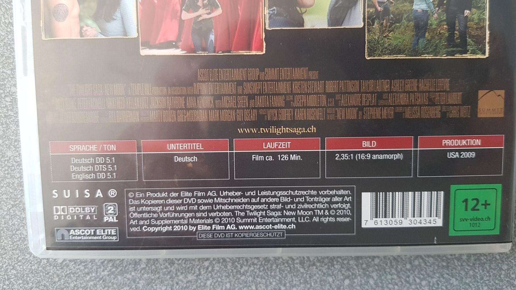 Tutti i DVDs: DVD The Twilight Saga New Moon – Usato da Oetwil am See venduto da fineli2 1