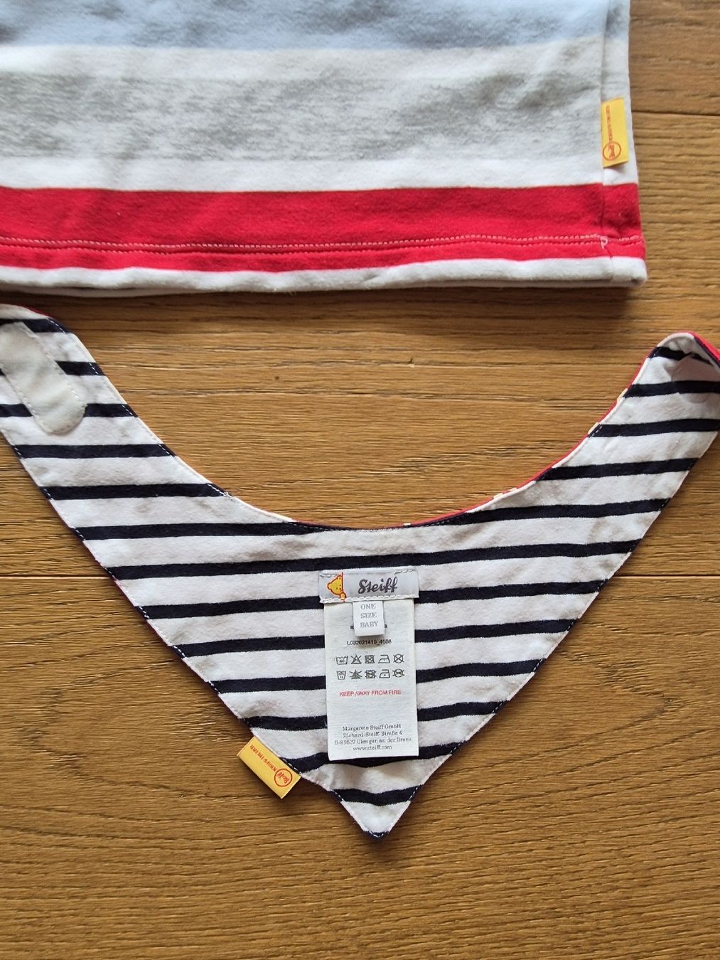 Lotti & Set di vestiti: Steiff Pullover / Shirt (3-teilig), Grösse 68 – Nuovo (secondo la descrizione) da Kollbrunn venduto da guernsey11 2