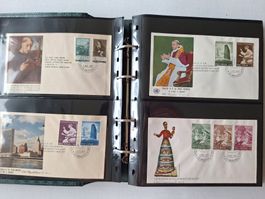 Vatican 96 Ersttagsbriefe! 1965-1978