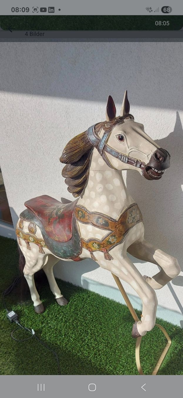 Tutte le decorazioni: Holzpferd höhe ca 90cm – Usato da Zollikon venduto da joergallenbrand