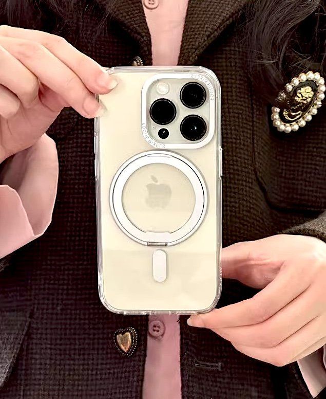 Cover & Protezioni schermo: iPhone 16 Pro Max - Coque Magnétique support magsafe rotatif – Nuovo e nell'imballaggio originale da Morges venduto da DigiAC 4