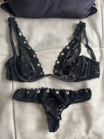 Agent Provocateur Set, schwarz, Gr. 75D/34D, neuwertig