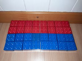 Lego Duplo 32x 4er Steine 3