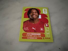 Panini FIFA Fussball WM 2026 Sticker Johan Manzambi SUI 15