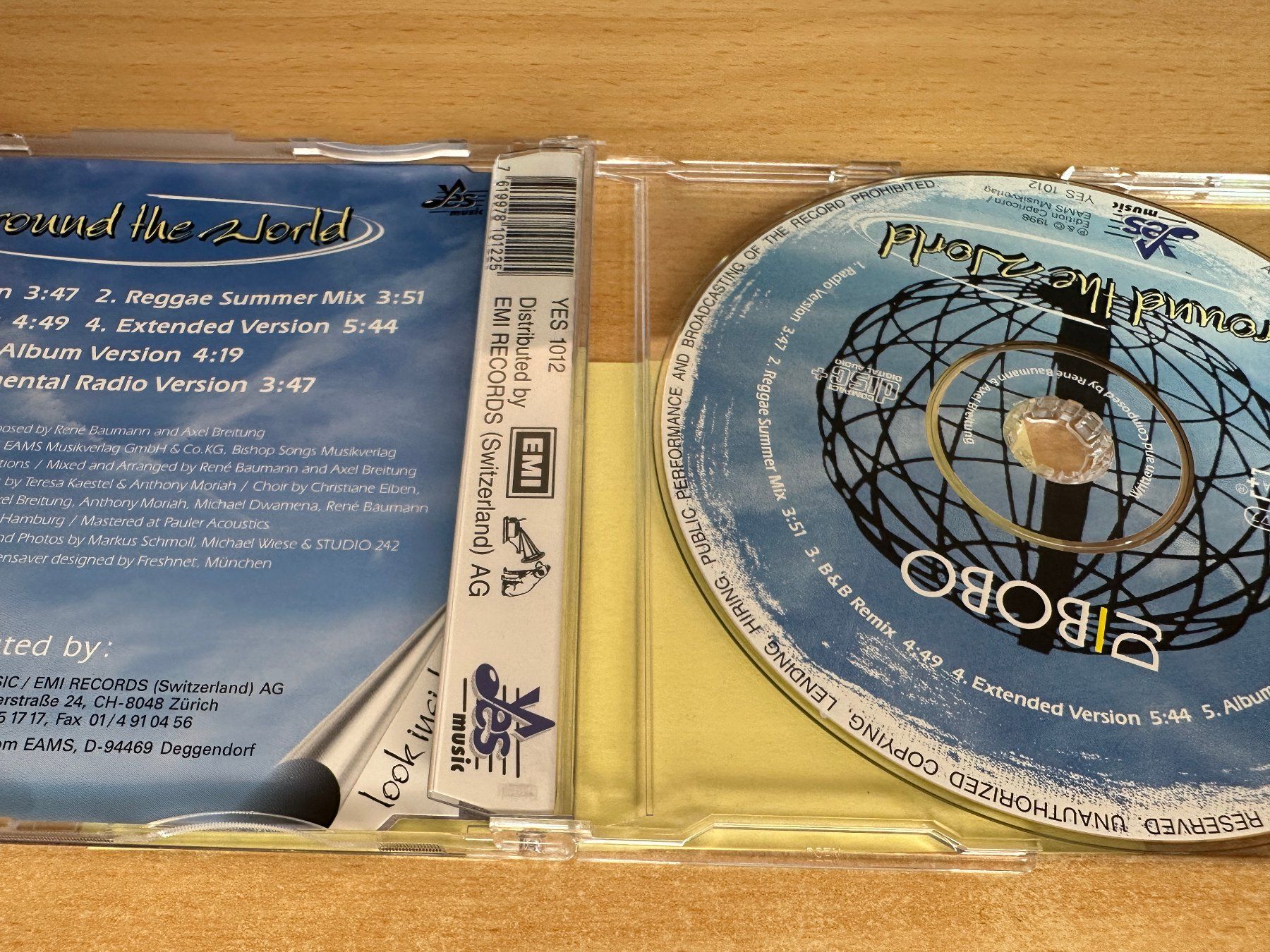 CD: DJ Bobo – Around The World - Single CD – Usato da Rikon im Tösstal venduto da Alpenmutz 1