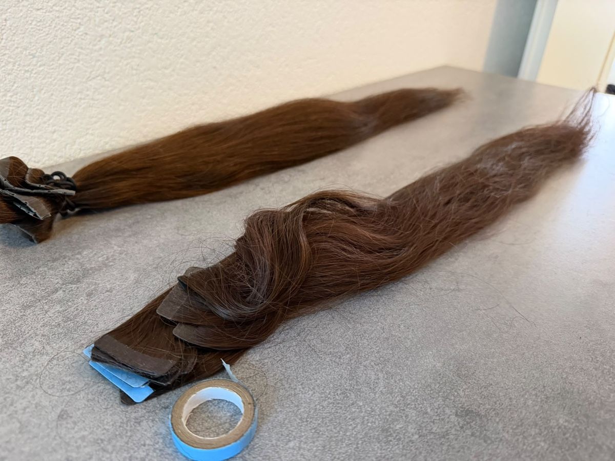 Accessori per capelli: Echthaar-Extensions Set – Nuovo (secondo la descrizione) da Reinach AG venduto da lunaakira 1