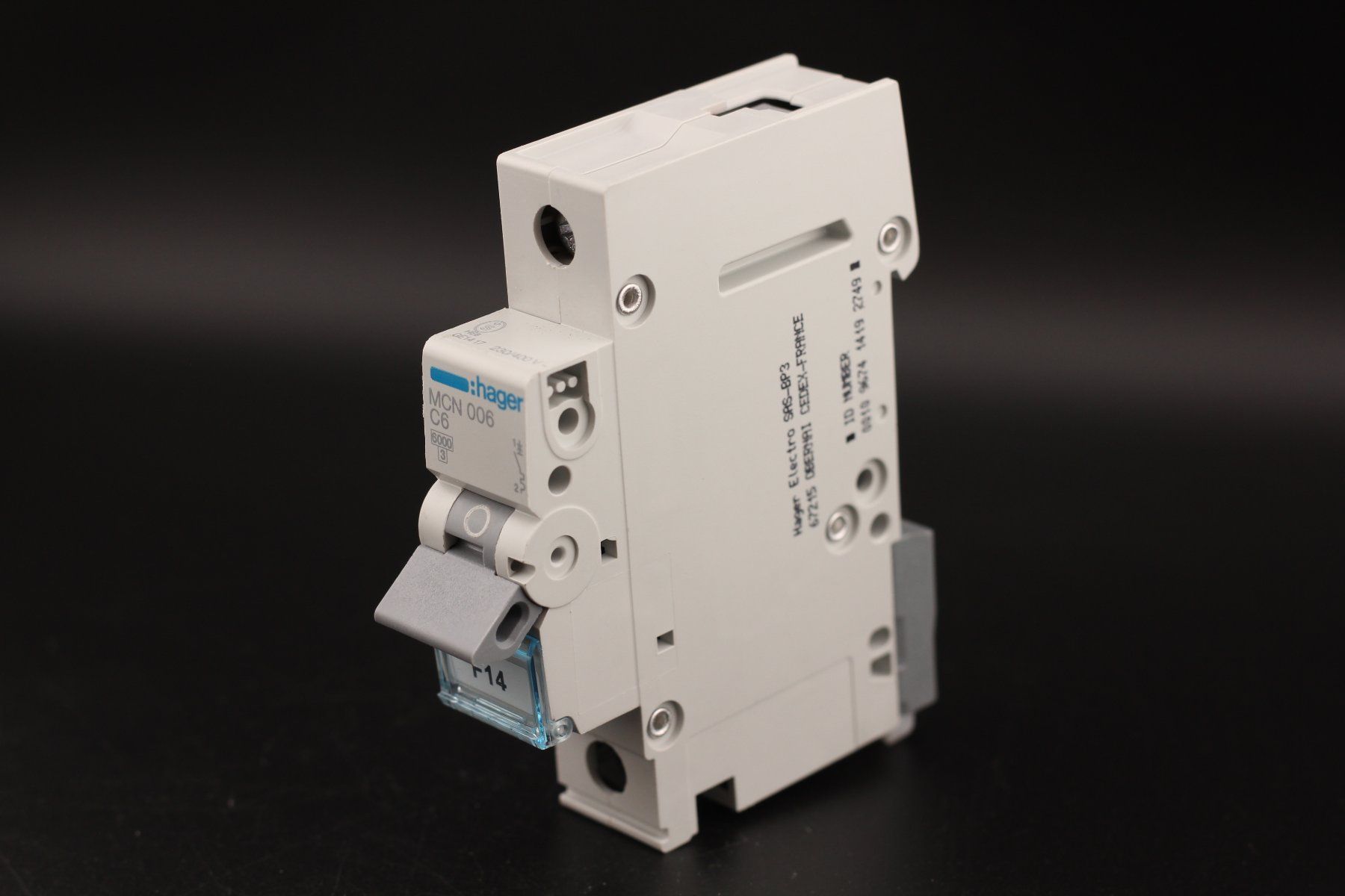 Hager Interruttori: Hager MCN 006 C6 MCN006 LS – Usato da Winterthur venduto da Hint17 2
