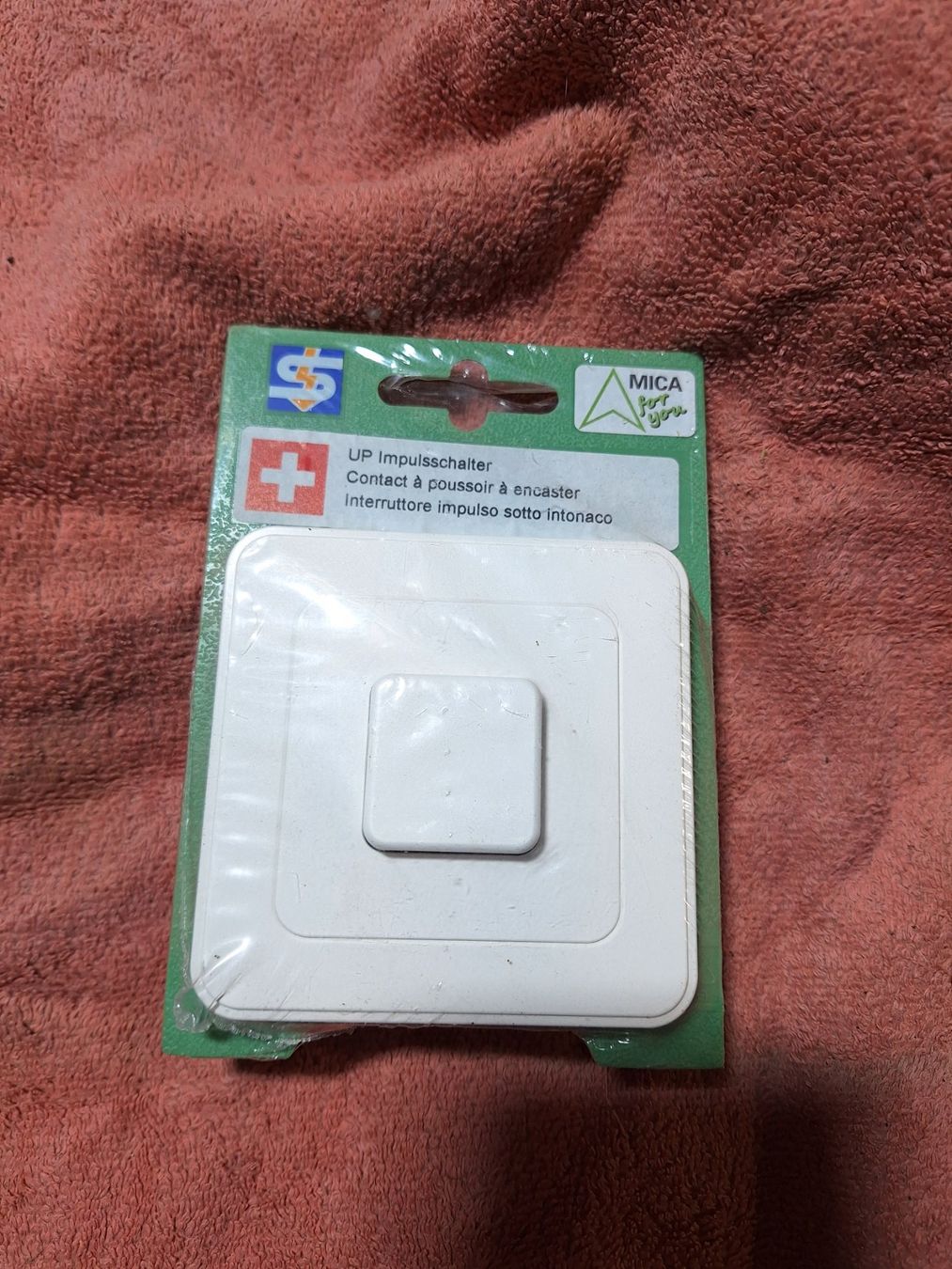 Schalter: Feller UP Impulsschalter weiss – Neu und originalverpackt aus Recherswil von Tobys801