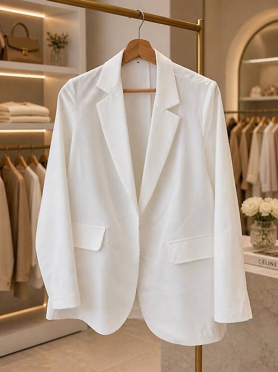 Giacche: Blazer bianco classico – Usato da Lugano venduto da mic_zcm7 1