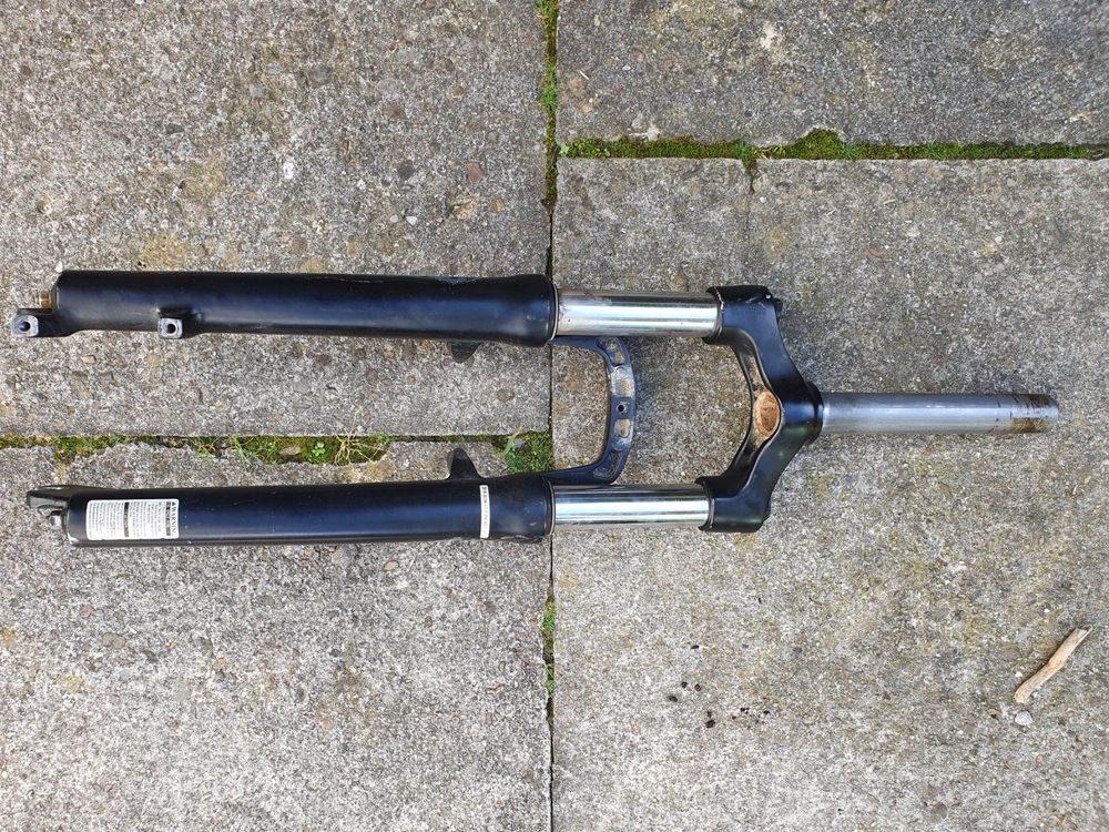 Miskall Vorderradfedergabel 12 Zoll - Aluminium Federgabel Für Elektroroller Und Motorräder