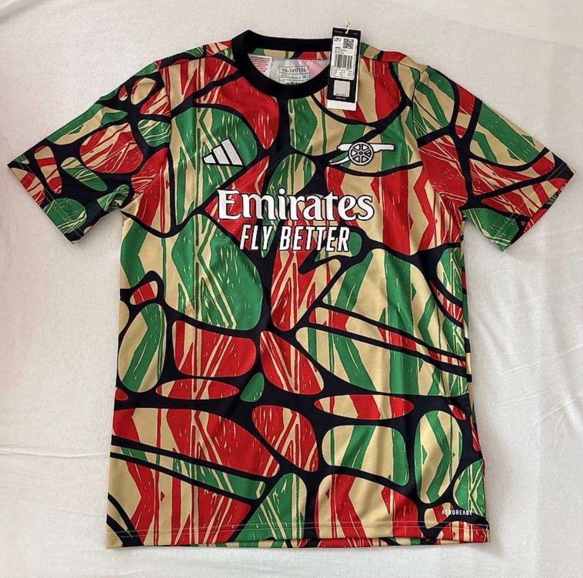 Trainer, Turnhosen & -trikots: Arsenal Pre-Match Trikot – Neu und originalverpackt aus Biel-Benken BL von oss_9syr
