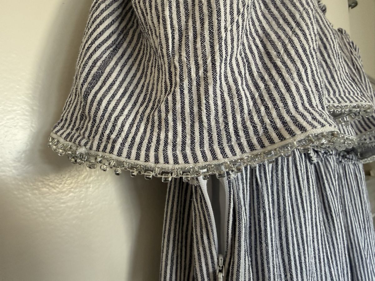 Karen Millen Robes: Karen Millen Maxikleid Baumwolle Perlen Gr. 38 – D'occasion à Genève par mimi479247 3