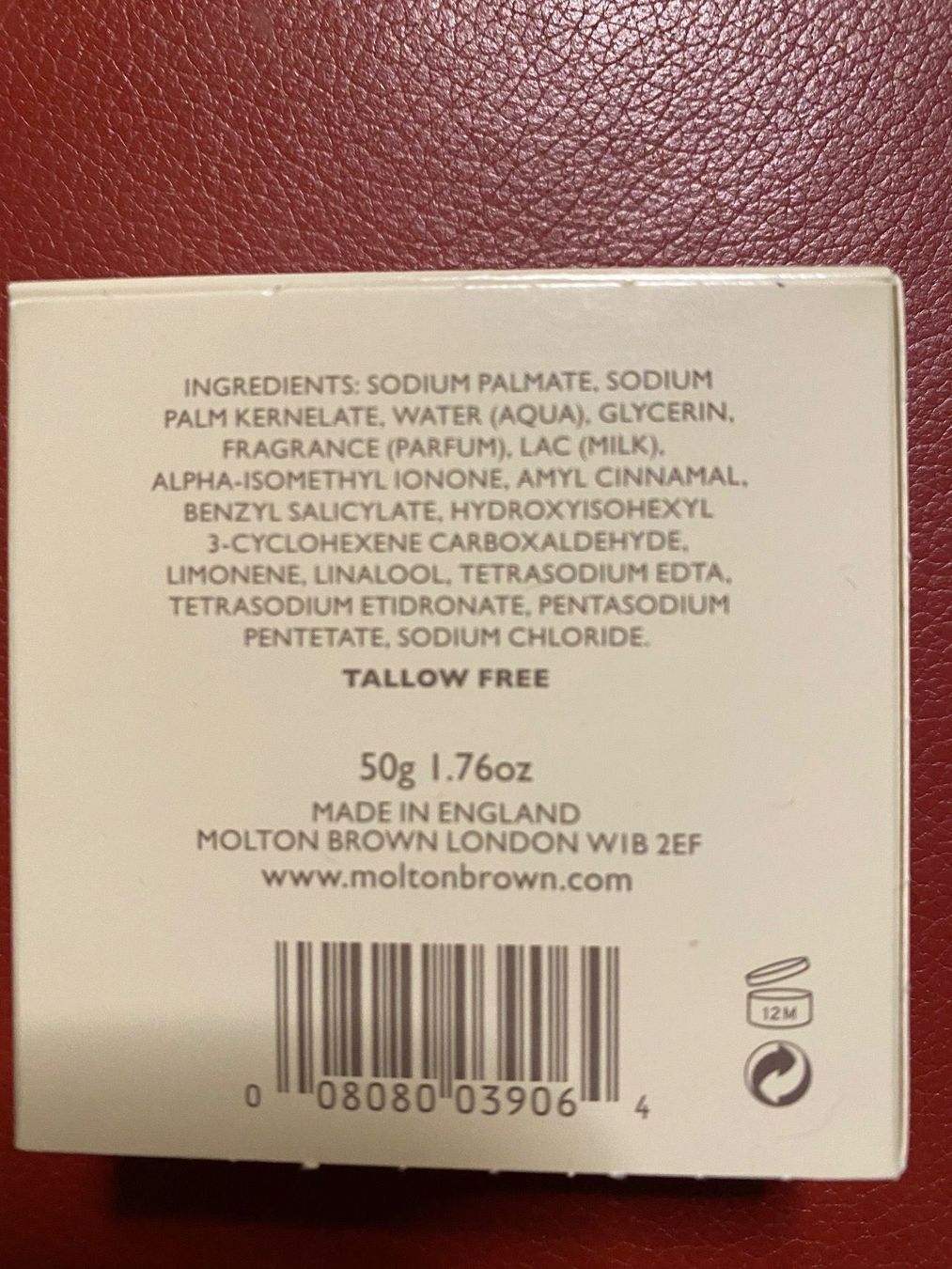 Cura del viso: Molton Brown Milchseife – Nuovo e nell'imballaggio originale da Rehetobel venduto da Saentis111 2